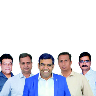 Gaurav Gaur, Atul Pareek, Akhil Jain, Somvendra Kelwa & Sachin Chandna ,Founders 